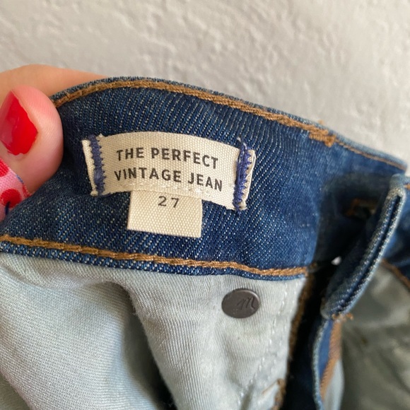 Madewell The Perfect Vintage Jean in Haight Wash - Picture 5 of 7